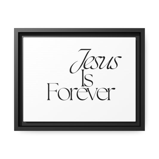 Matte Canvas, Black Frame